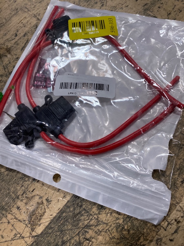 Photo 1 of 10 Gauge Fuse Holder - 10 AWG Inline Fuse Holder with 40 AMP ATC Blade Fuses (4pack)