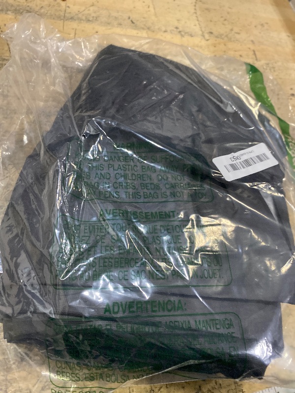 Photo 1 of 2 Packs Vinyl Card Tablecloth with Flannel Backing 34x34 inch - Waterproof Plastic Table Cover for Square Folding Table Cloth with Elastic Edges, Black