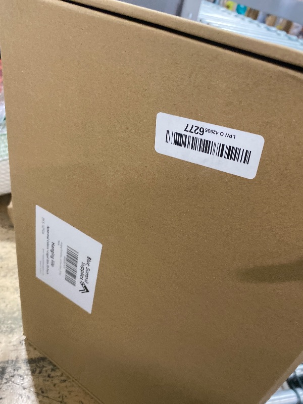 Photo 1 of 25 Blue Summit Supplies Colored Hanging File Folders Legal Size, 9.5" x 14.75", Legal Size Hanging File Folders for Filing Cabinet with Plastic Tabs and Inserts, Assorted Jewel Tone Colors, 11pt Paper