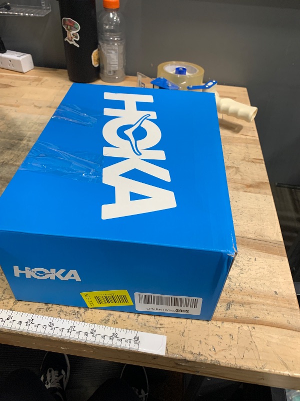 Photo 1 of (used)(please see all images) HOKA Men's Rincon 4 Sneaker, White/White, Size 11.5