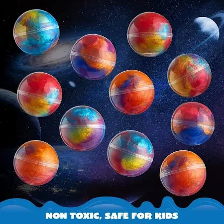 Photo 1 of **Only 10*** Galaxy Slime Balls Party Favors, 12 PACK