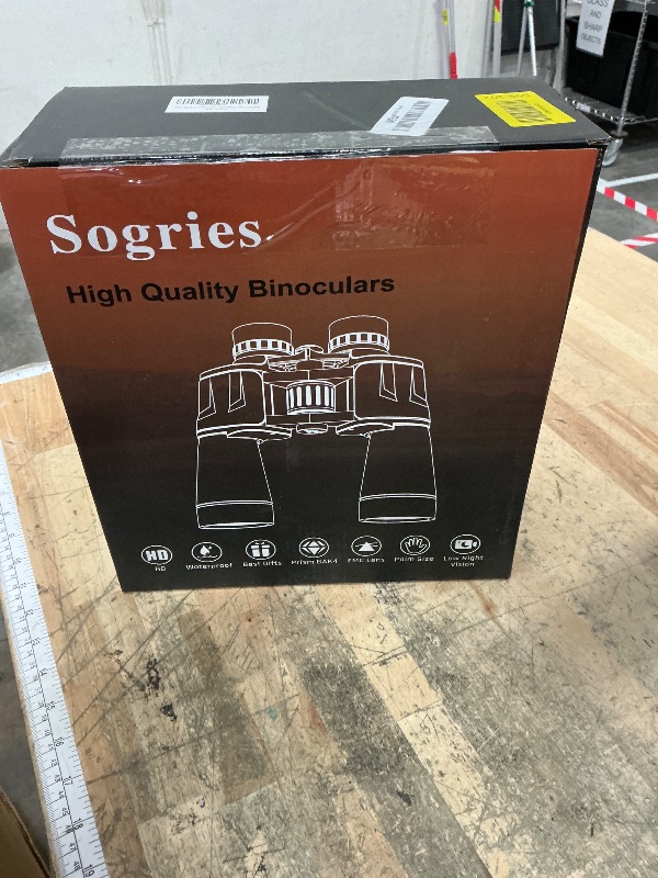 Photo 1 of 20x60 Binoculars for Adults High Powered, Waterproof & Fog Proof Compact Binoculars for Bird Watching with Low Light Vision, Hunting,Travel,Includes Carrying Bag