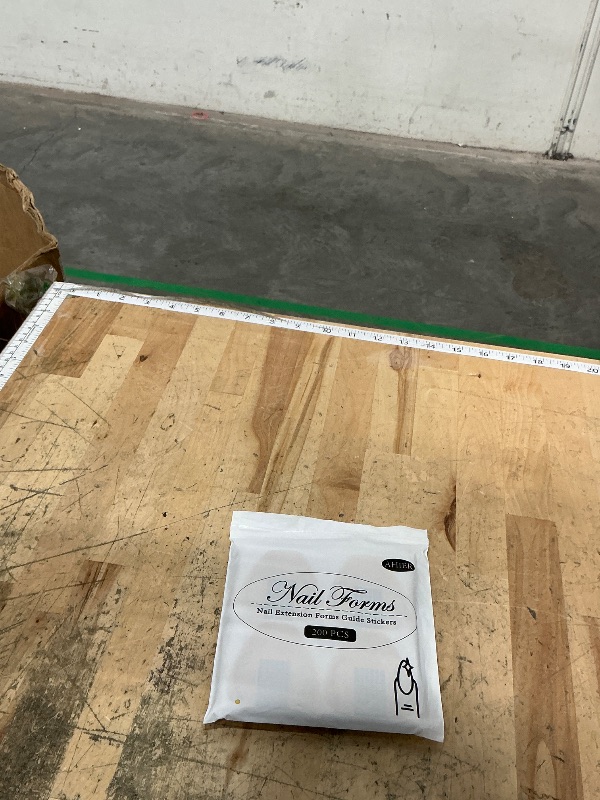 Photo 1 of 200 PCS Nail Forms for Builder Gel, AHIER Self-adhesive Nail Extension Forms for DIY at Home Professional Nails Art Supplies