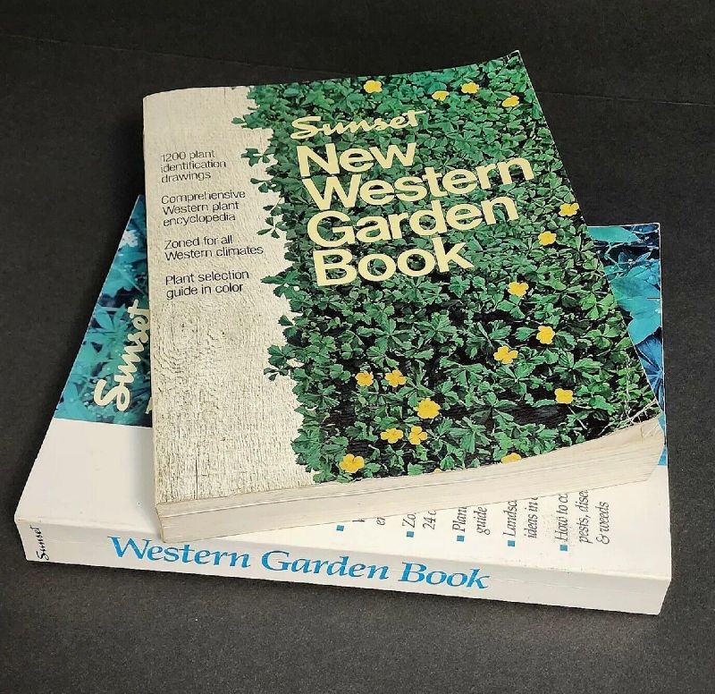 Photo 1 of 2 Books Sunset New Western Garden Book 1983 & 1991 Gardening Southwest Arizona
