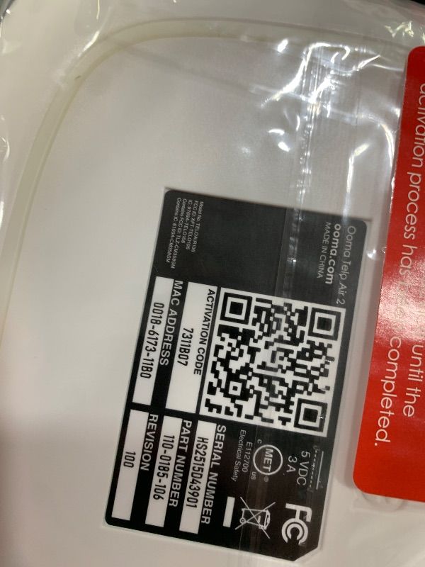 Photo 1 of **FACTORY SEALED** Ooma Telo Air 2 Wi-Fi Free Internet Home Phone Service and HD3 Cordless Handset. Affordable landline Replacement. Unlimited Nationwide Calling. Mobile app. Low International Rates. Blocks robocalls.