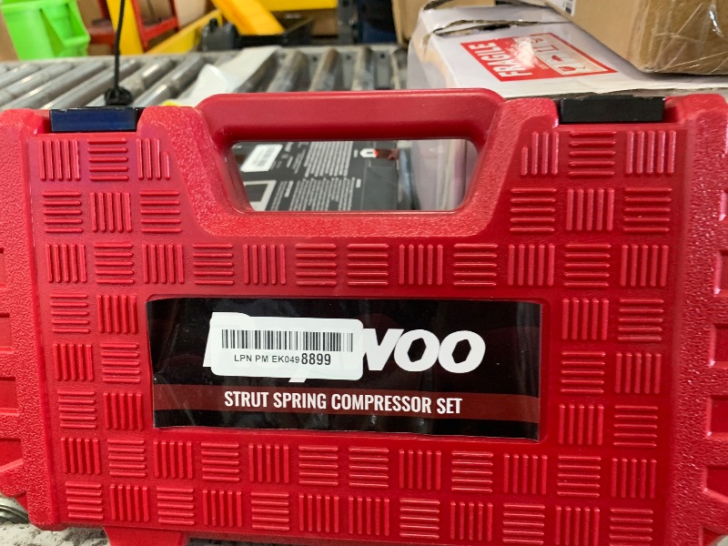 Photo 1 of Reywoo Spring Compressor Tool, Heavy-Duty Coil Spring Compressor Tool with Locking Pins, Strut Spring Compressor 13/16" Socket 1/2" Drive to Compress The Coil Spring