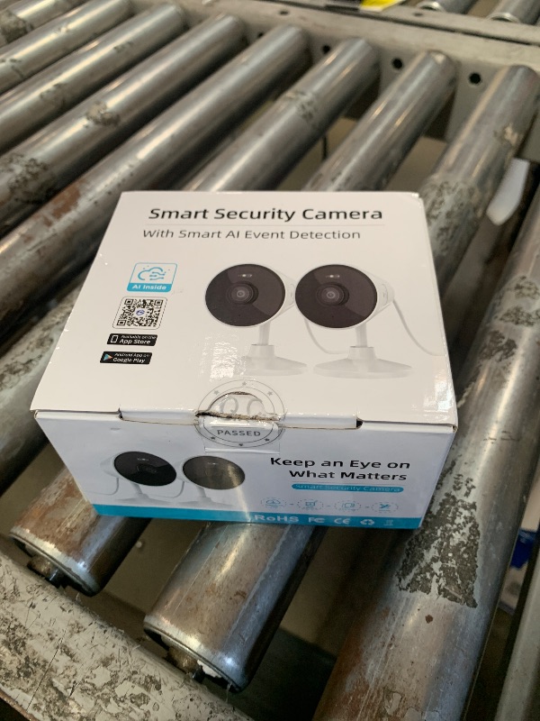 Photo 1 of [5G & 2.4G] Indoor/Outdoor Security Camera for Home, Baby/Elder/Dog/Pet Camera with Phone App, Wi-Fi Camera w/Spotlight, Color Night Vision, 2-Way Audio, 24/7, SD/Cloud Storage, Work w/Alexa, 2Pack