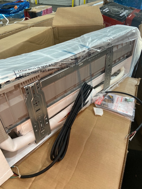 Photo 1 of 24000 BTU Mini Split Air Conditioner, 19 SEER2 208-230V Split Unit Ac and Heat Cool Up to 1500 Sq.Ft, Ductless Air Conditioner w/Complete Installation Kit,Remote,Wifi Control,Low Noise