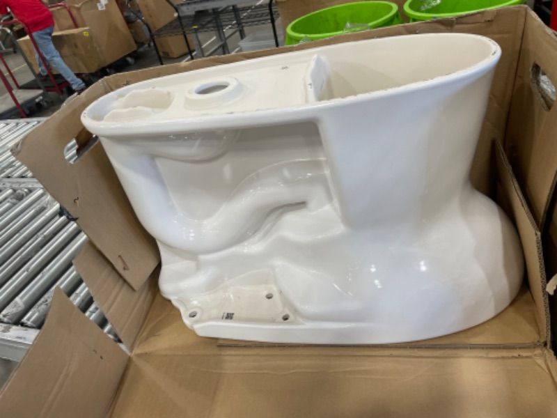 TOTO Drake Elongated Universal Height TORNADO FLUSH Toilet Bowl with 10 ...