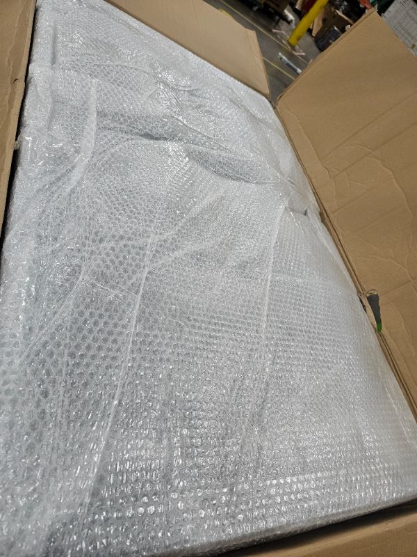 Photo 1 of ** only box # 1 of 3 is included missing parts **  83-inch Pull Out Sleeper Couch Bed, L-Shaped Corner Reversible Sleeper Sectional Sofa Polyester Blend Tufted Upholstered Convertible Sofa Bed with Storage Chaise for Home Apartment Living Room