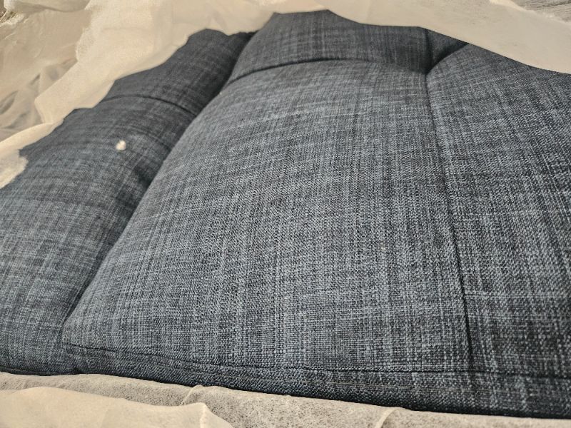 Photo 1 of ** only box # 1 of 3 is included missing parts **  83-inch Pull Out Sleeper Couch Bed, L-Shaped Corner Reversible Sleeper Sectional Sofa Polyester Blend Tufted Upholstered Convertible Sofa Bed with Storage Chaise for Home Apartment Living Room