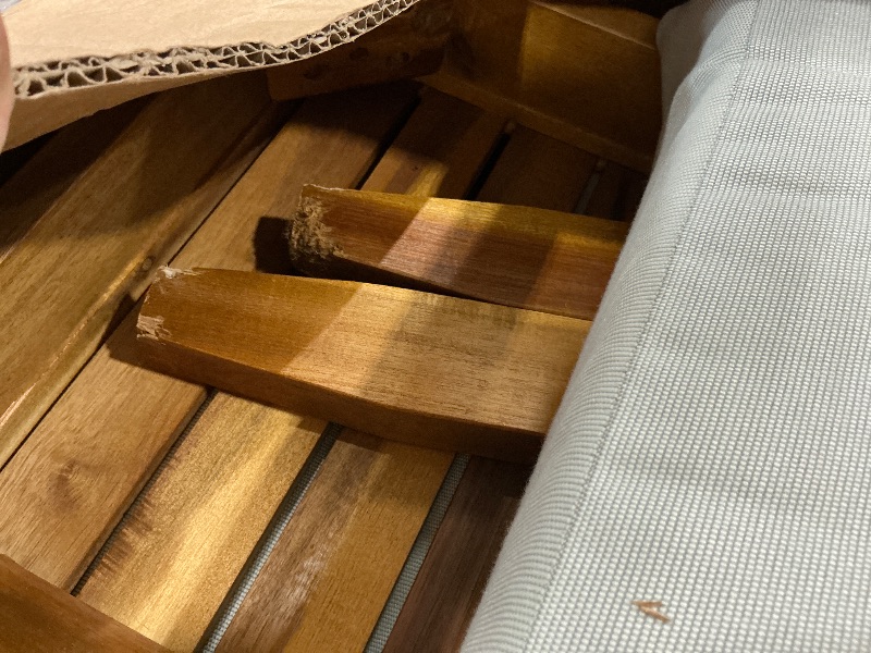 Photo 1 of *LEGS DAMAGED** 2 SEAT LOVESEAT SOFA 