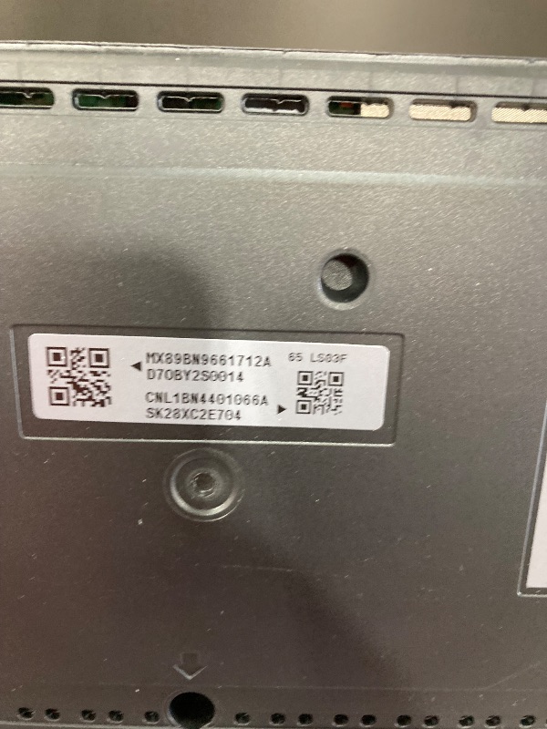 Photo 1 of *********CRACKED SCREEN, NON FUNCTIONAL, MISSING CORDS****************
Samsung 65-Inch Class The Frame LS03F 4K QLED Smart TV (2025 Model) Slim Fit Wall Mount, Modern Frame Design, NQ4 AI Gen2 Processor, Art Mode, Artful Picture Quality, Samsung Vision AI