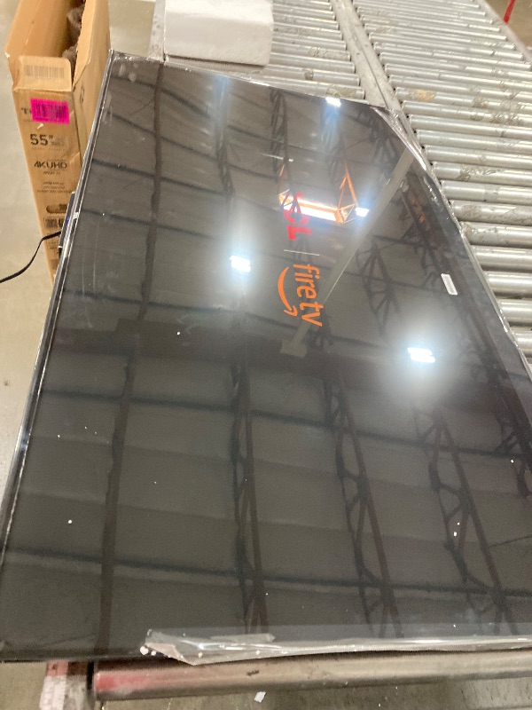 Photo 1 of *************MISSING 1 OF THE STANDS****************
TCL 55-Inch Class S5 UHD 4K LED Smart TV with Fire TV (55S551F, 2024 Model), Dolby Vision, HDR PRO+, Dolby Atmos, Alexa Built-in with Voice Remote, Apple AirPlay 2 Compatibility, Streaming Television