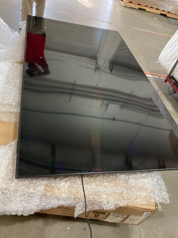 Photo 1 of ** DOES NOT STAY ON FLICKERS NO ACCESSORIES INCLUDED FINAL SALE **Samsung 98-Inch Class 4K Crystal UHD DU9000 Series HDR Smart TV, Object Tracking Sound Lite, Motion Xcelerator 120Hz, Supersize Picture Enhancer, Mega Contrast, Alexa Built-In (UN98DU9000, 