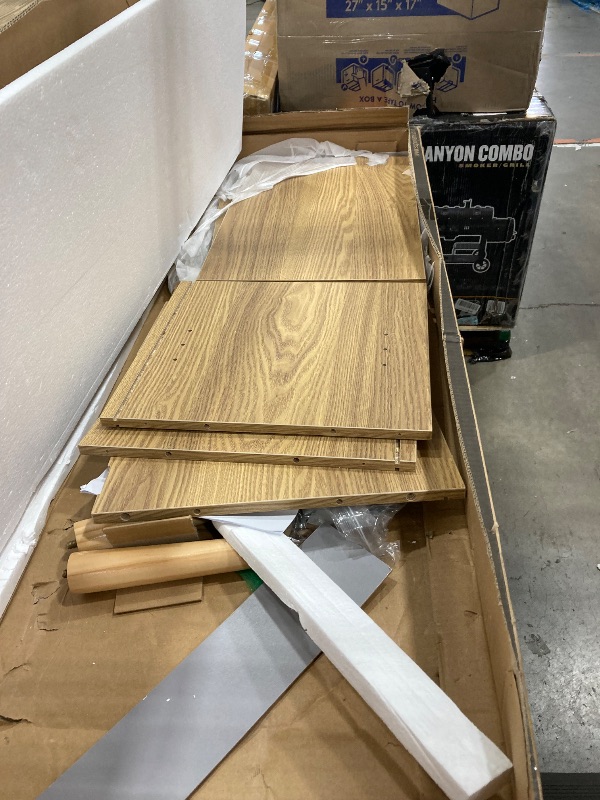 Photo 1 of **************MISSING HARDWARE/SCREWS*****************
SUPERJARE Boho TV Stand for 65 Inch TV, Entertainment Center with Adjustable Shelf, Rattan TV Console with 2 Cabinets, Media Console, Solid Wood Feet, 4 Cord Holes, for Living Room - Natural