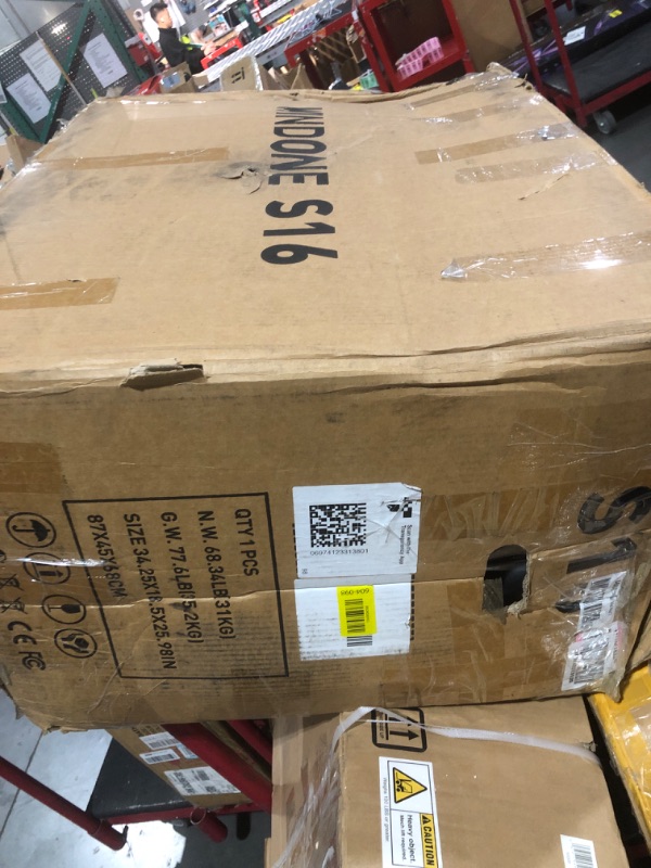 Photo 1 of *****MISSING KEY*****
Windone S16 Electric Bike for Adults, Max 22MPH Speed & 50 Miles Range (PAS), 750W Peak Motor Ebike with 48V/13Ah Removable Battery, 16" x 4.0 Fat Tire and Shock Absorber,UL Certified