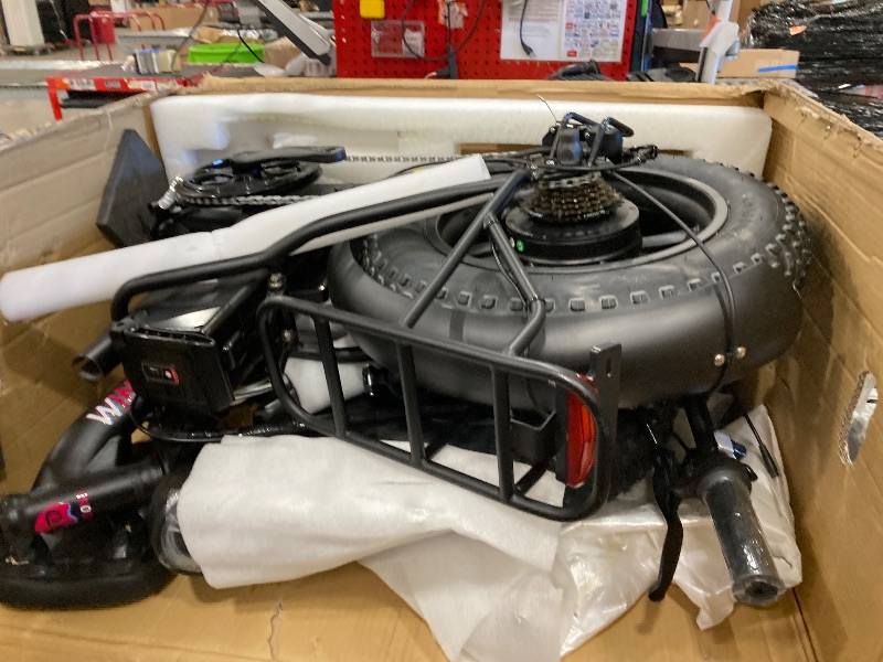 Photo 1 of *****MISSING KEY*****
Windone S16 Electric Bike for Adults, Max 22MPH Speed & 50 Miles Range (PAS), 750W Peak Motor Ebike with 48V/13Ah Removable Battery, 16" x 4.0 Fat Tire and Shock Absorber,UL Certified