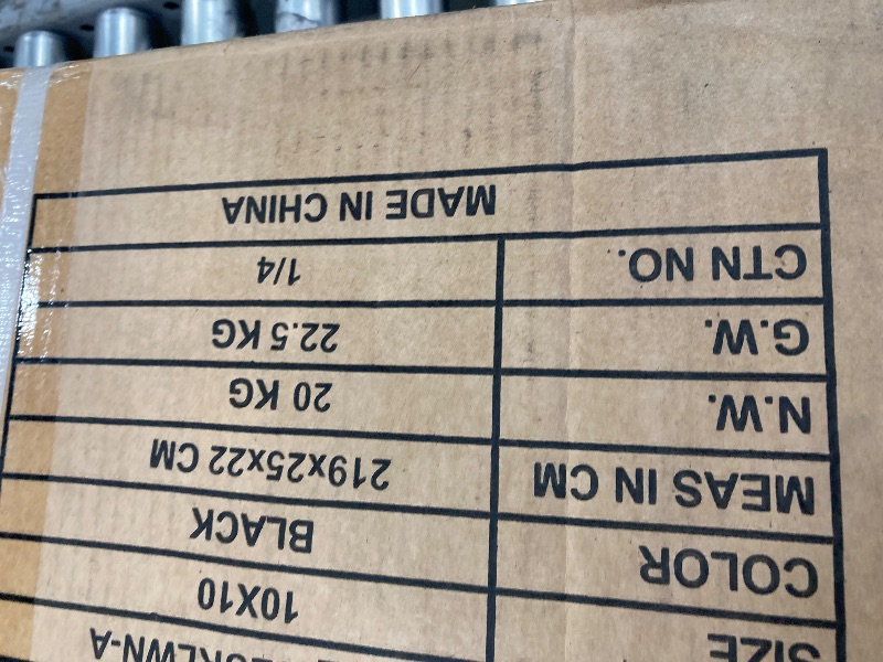 Photo 1 of *****************INCOMPLETE ITEM, THIS IS ONLY BOX #1 OUT OF 4 TOTAL************
GarveeLife Louvered Pergola 10 ft x10', Outdoor Pergola with Adjustable Louvered Roof, Reinforced Aluminum Frame, Integrated Drainage System, Hardtop Gazebo for Patio, Deck, 