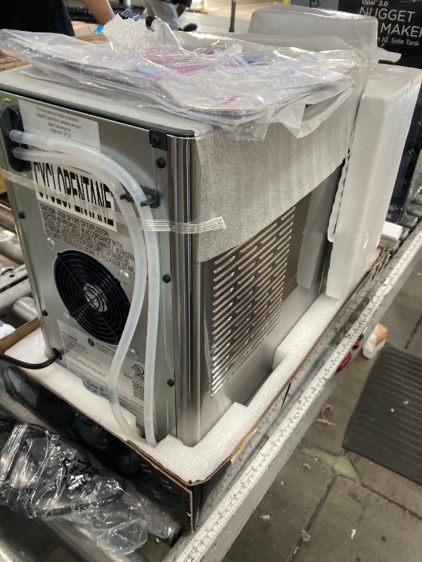 Photo 1 of ************DOES NOT MAKE ICE***************
Profile Opal 2.0 XL with 1 Gallon Tank, Chewable Crunchable Countertop Nugget Ice Maker, Scoop included, 38 lbs in 24 hours, Pellet Ice Machine with WiFi & Smart Connected, Stainless Steel