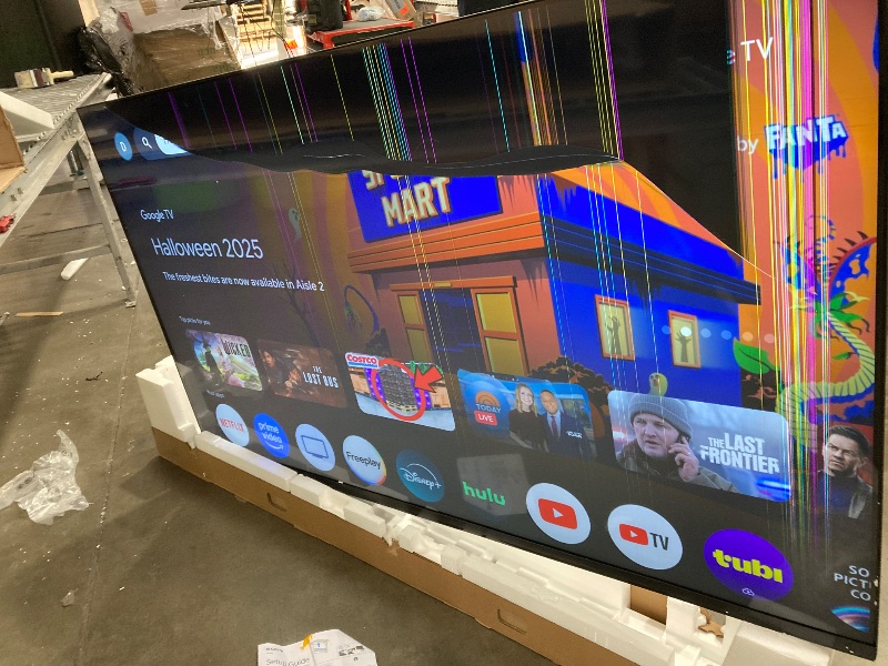 Photo 1 of **SMASHED SCREEN FINAL SALE**Sony BRAVIA 2 II 75 Inch 4K Ultra HD LED Smart TV with Google TV and Exclusive Features for PlayStation®5 (K-75S20M2), 2025 Model