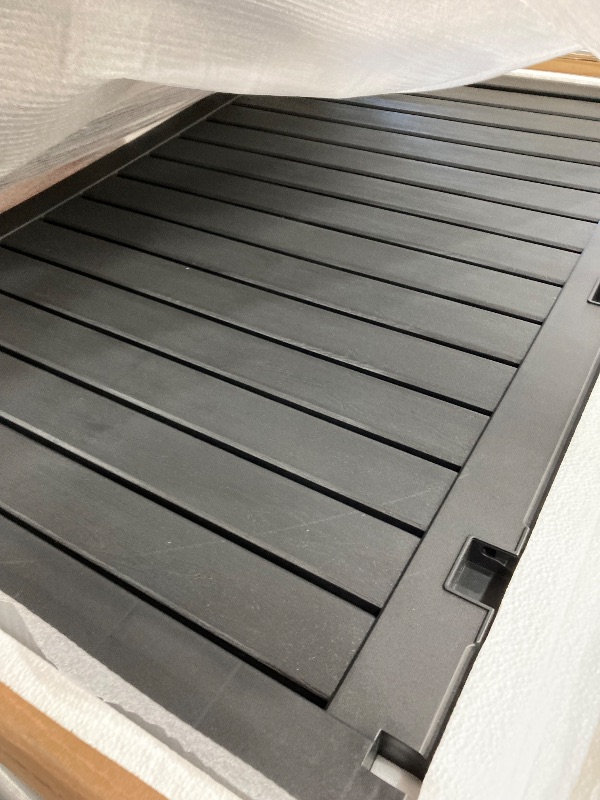 Photo 1 of Large Weatherproof Dog House with Removable Roof for Indoor & Outdoor Use - Spacious (42.8" L x 33" W x 31.5" H) Classic Black