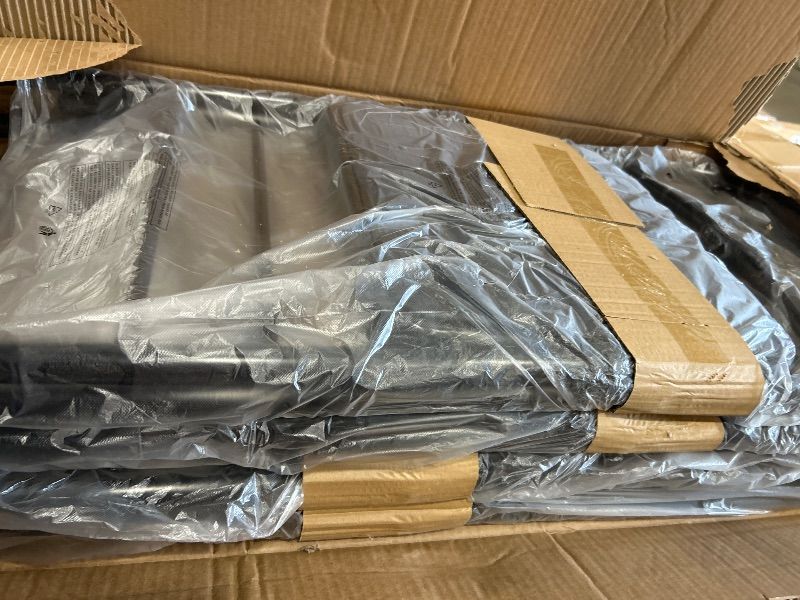 Photo 1 of ** SEE NOTES ** BLACK FOLDING CHAIR (4PACK) WITH CUSHION SEATS