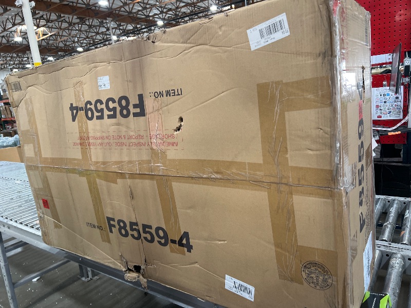 Photo 1 of *** PARTIAL SET - TRUCK PICKUP ONLY *** Merax Modern U-Shaped Cloud Couch Set with Oversized Chaise Lounge, Chenille 6-Seat Sectional Sofa Sleeper Bed with Cup Holders for Living Room Dark Gray