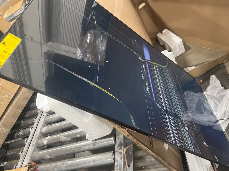 Photo 1 of ** SEE NOTES - SEE PICTURES **Samsung 65-Inch Class 4K Crystal UHD DU8000 Series HDR Smart TV w/Object Tracking Sound Lite, Motion Xcelerator, Ultra Slim Design, Gaming Hub, Alexa Built-in (UN65DU8000, 2024 Model)