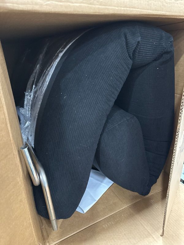 Photo 1 of *** PARTIAL SET *** DAMAIFROM Convertible Sleeper Sofa Bed with Pillow, 4-in-1 Corduroy Folding Mattress Couch with Fixed-Shape Frame, Futon Fold Out Floor Sofa Cama Lounge Couch for Living Room Bedroom Studio, Black