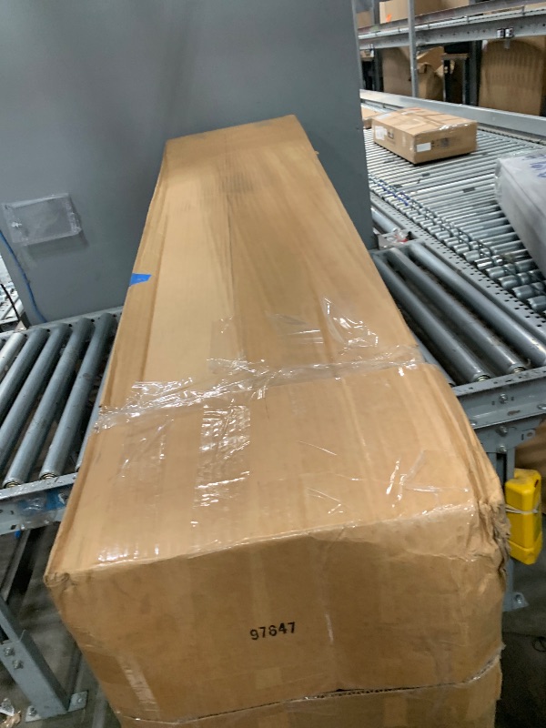 Photo 1 of *********************missing parts**************
GWLQRTXV Large 59in Wine Rack with LED Lights Wall Mounted Bottle Glass Holder, 3-Tiers Liquor Floating Shelves Display Storage Organizer Hanging Long Stemware Goblet Metal for Home Bar Golden