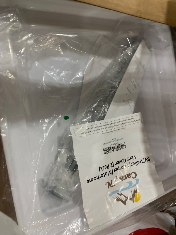 Photo 1 of **PARTS ONLY MISSING PARTS**
GEATaaT RV VENT COVER e,18"x26" OD Universal VENT COVER t Fits All Standard 14" x 22" Skylight Openings Replacement Travel Trailer RV Camper Truck Replace# SL1422W (White)