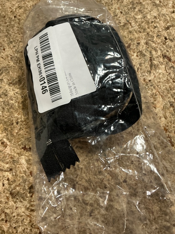 Photo 1 of MebuZip 2PCS 48 Inch #3 Double Slider Zippers Head to Head Closed End Black Nylon Coil Zippers for Sewing, Purses, Bags, Handbags, Totes, Pillowcases, Bed Sacks (48" 2pcs)