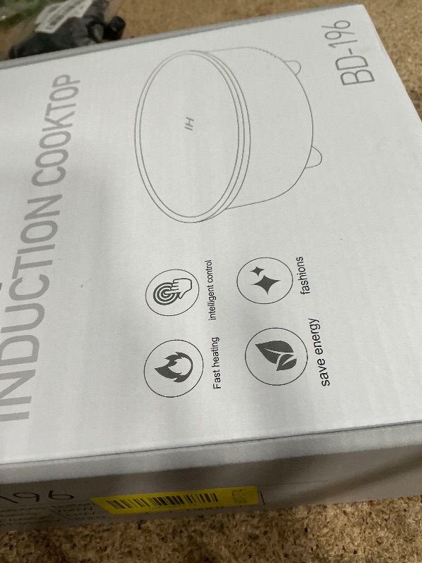 Photo 1 of Abangdun Mini Induction Cooktop, Small Burner 700W/120V Mini Hot Plate Electric Stove Cookter for Traveling Camping small kitchen spaces Small Induction Cooktop for Coffee,Tea & Milk