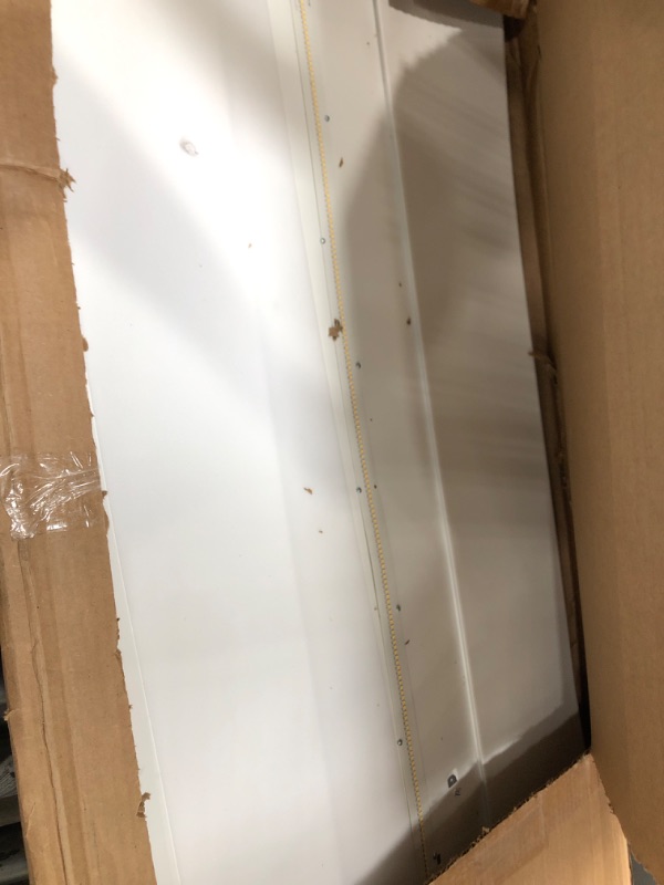 Photo 1 of Lithonia Lighting 2x4 LED Troffer Light, Stack Switch LED Lay-in Ceiling Light Fixture, Adjustable Lumens, 3500K/4000K/5000K Switchable Color Temperature, Includes Emergency Battery Backup, White