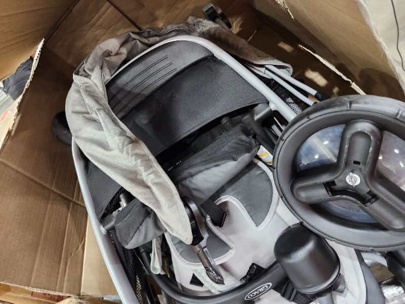 Photo 1 of ***************Missing parts*****************
Graco Ready2Grow LX 2.0 Double Stroller Features Bench Seat and Standing Platform Options, Clark