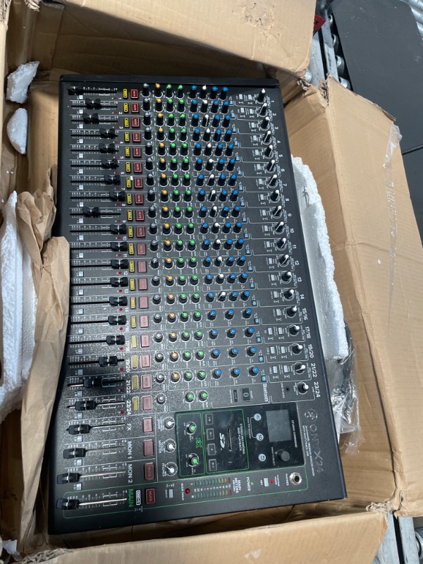 Photo 1 of 
Mackie Onyx Series, 24-Channel Premium Analog Mixer with Multi-Track USB (Onyx24)