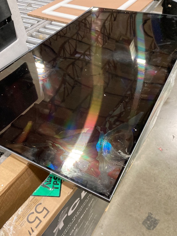 Photo 1 of **SMASHED SCREEN FINAL SALE**TCL 75-Inch Class QM6K Series QD-Mini LED 4K UHD Google Smart TV Best Value Mini-LED TV - QLED, 144hz, 288hz Gaming Rate, High Contrast Screen, Onkyo Audio, Dolby Atmos (75QM6K, 2025 Model)
