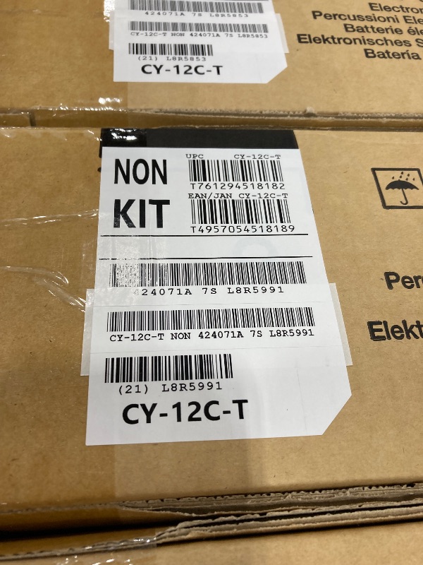 Photo 1 of **BOX 1 OF 2 ONLY**Roland TD-17KVX2 V-Drums | Quiet 5-Piece Electronic Drum Kit with 2 Crashes, Ride & Hi-Hat Mounted on Acoustic Stand