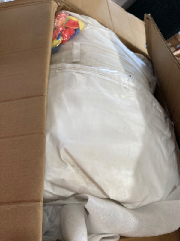 Photo 1 of White Bounce House for Adults Kids, 13.5FT PVC Commercial Grade Bounce House for Kids 5-12 with 750W Powerul Blower, Inflatable Large Bounce House Wedding Birthday Party Decorations 13.5 x 11.5 x 10FT