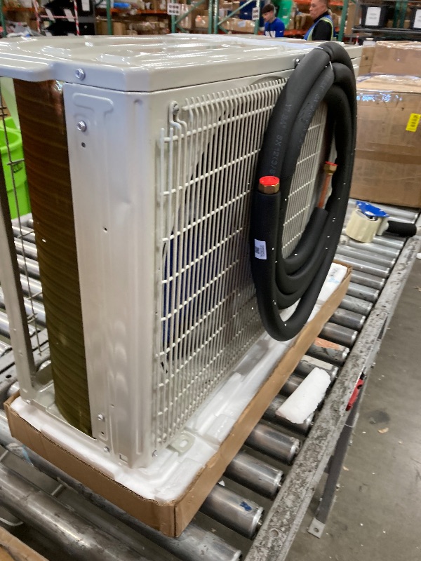 Photo 1 of **BOX 2 OF 2 ONLY **YITAHOME 12000 BTU Mini Split Air Conditioner Heat Pump System, Wifi Enabled 20 SEER2 115V Inverter Ductless AC Cool Up to 750 Sq. Ft, Compatible with Alexa, Complete Installation Kit, White