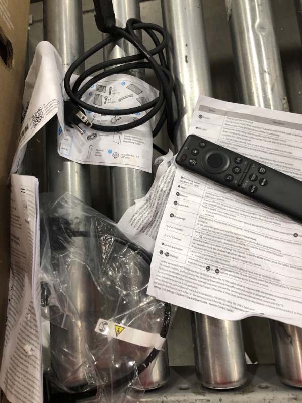 Photo 1 of **************NON-FUNCTIONAL, WILL NOT TURN ON, FOR PARTS ONLY, FINAL SALE**************
SAMSUNG 65-Inch Class OLED S95F 4K Glare Free Smart TV (2025 Model) NQ4 AI Gen3 Processor, OLED HDR Pro, Motion Xcelerator 164Hz, Dolby Atmos, Samsung Vision AI, Alex