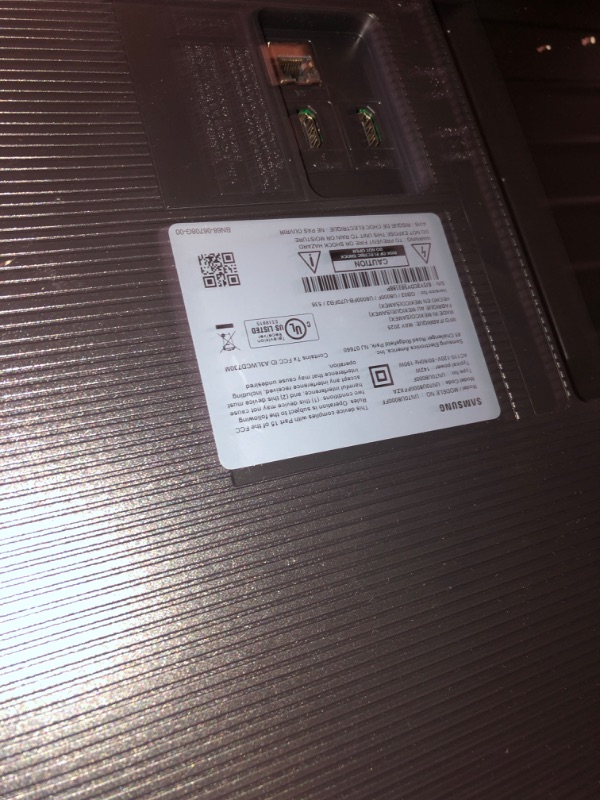 Photo 1 of **************NON-FUNCTIONAL, WILL NOT TURN ON, FOR PARTS ONLY, FINAL SALE**************
SAMSUNG 65-Inch Class OLED S95F 4K Glare Free Smart TV (2025 Model) NQ4 AI Gen3 Processor, OLED HDR Pro, Motion Xcelerator 164Hz, Dolby Atmos, Samsung Vision AI, Alex