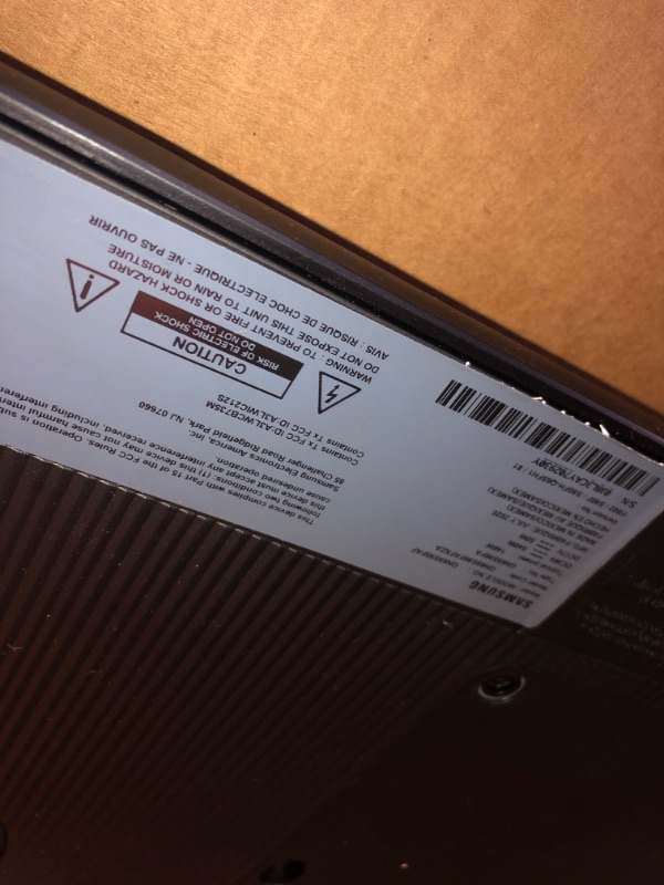 Photo 1 of **************NON-FUNCTIONAL, WILL NOT TURN ON, FOR PARTS ONLY, FINAL SALE**************
SAMSUNG 65-Inch Class OLED S95F 4K Glare Free Smart TV (2025 Model) NQ4 AI Gen3 Processor, OLED HDR Pro, Motion Xcelerator 164Hz, Dolby Atmos, Samsung Vision AI, Alex