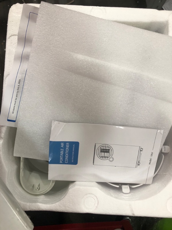Photo 1 of *** PARTS ONLY *** Portable Air Conditioners, 16000 BTU 6-in-1 Cooling, Dehumidifier & Fan, Ultra Quiet with 24H Smart Timer, Auto Shut-Off & Child Lock for Home/Bedroom/Office