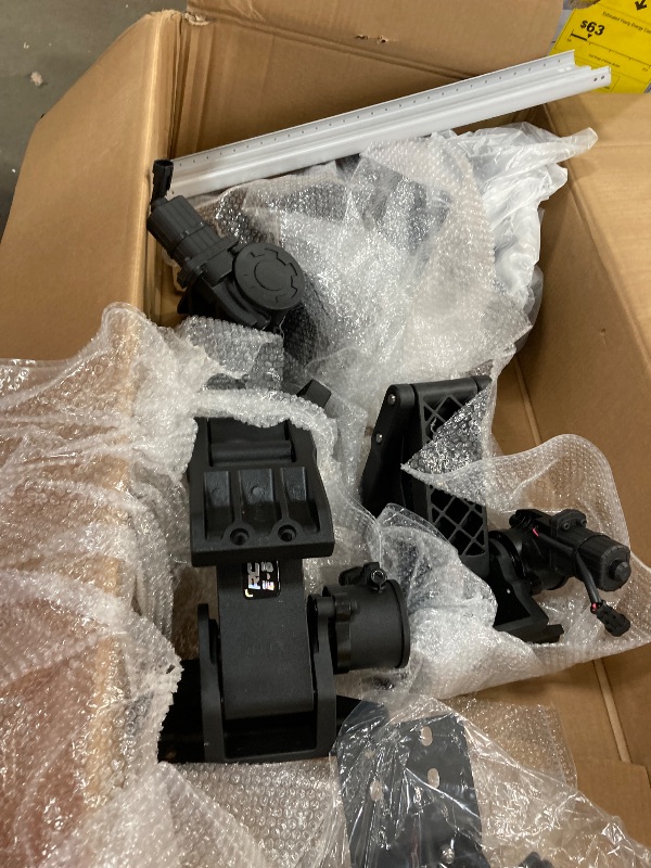 Photo 1 of **INCOMPLETE **Rough Country Power Running Boards with LED Step Lights for Toyota Tundra (2022-2025) CrewMax - Dual Motor i-Force Electric Powerstep Board & Retractable Truck Steps