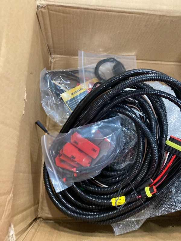 Photo 1 of **INCOMPLETE **Rough Country Power Running Boards with LED Step Lights for Toyota Tundra (2022-2025) CrewMax - Dual Motor i-Force Electric Powerstep Board & Retractable Truck Steps