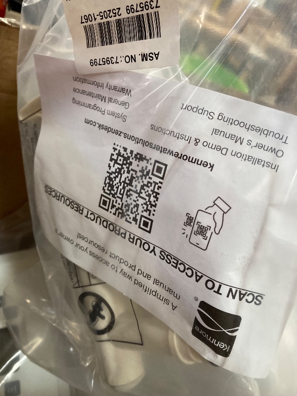 Photo 1 of Kenmore  Water Softener With Ultra Flow Valve | Reduce Hardness Minerals & Clear Water Iron | Whole Home Water Softener | Easy To Install | Reduce Hard Water In Your Home, Grey