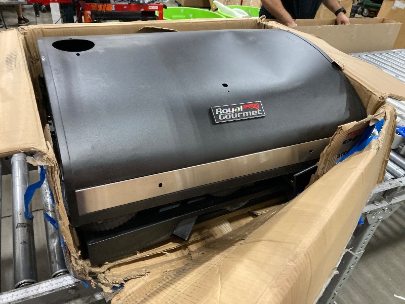 Photo 1 of ***PARTS ONLY***
Royal Gourmet CD2030AN 30-Inch Charcoal Grill, Deluxe BBQ Smoker Picnic Camping Patio Backyard Cooking, Black, Large