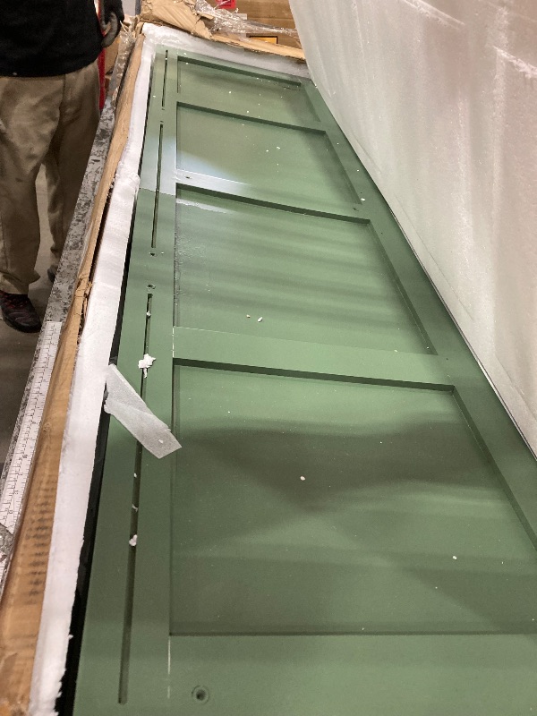 Photo 1 of (sold for parts)(used)(unknown if complete) Large Sideboard Cabinet, 59'' Modern Credenza Buffet Table Coffee Bar Wine Bar, Storage Cabinet with Adjustable Shelves